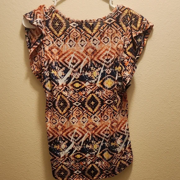 Goddess Tribal Blouse Size Small - Picture 4 of 7